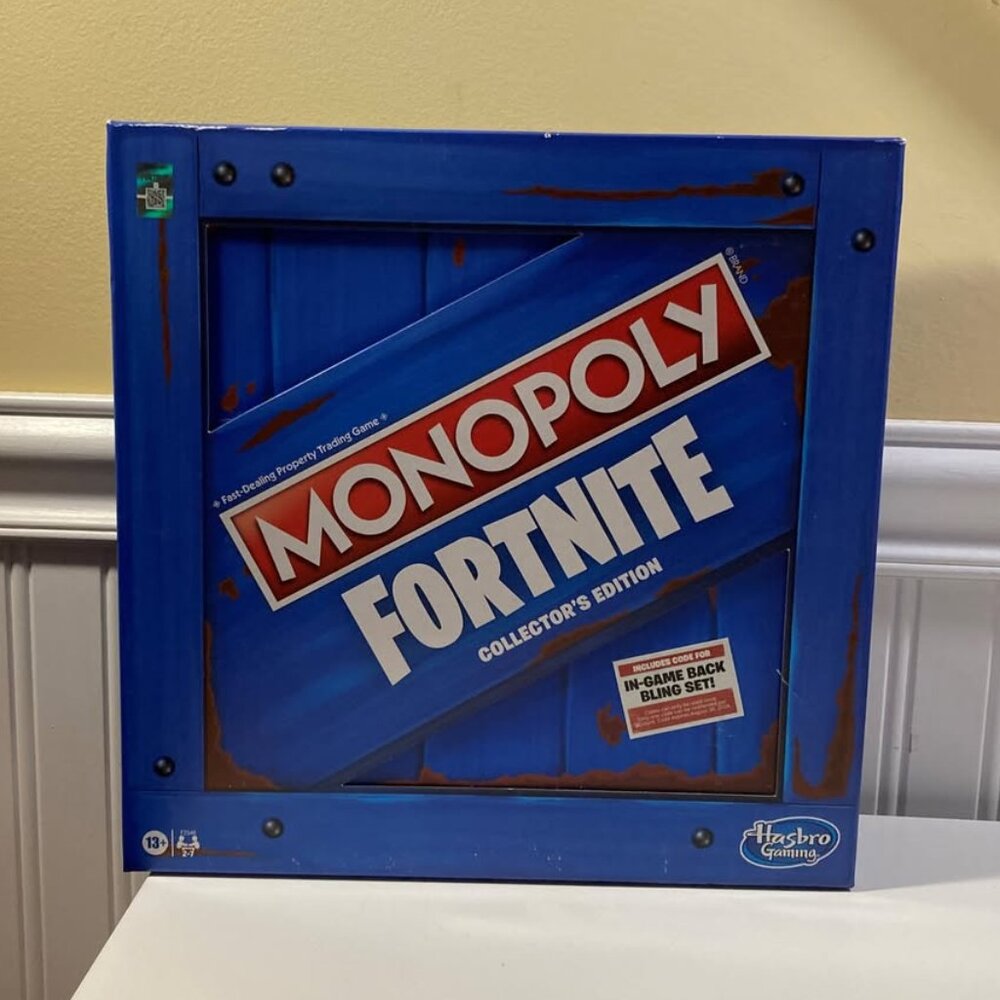 Monopoly Fortnite Collector’s Edition Board Game “New”